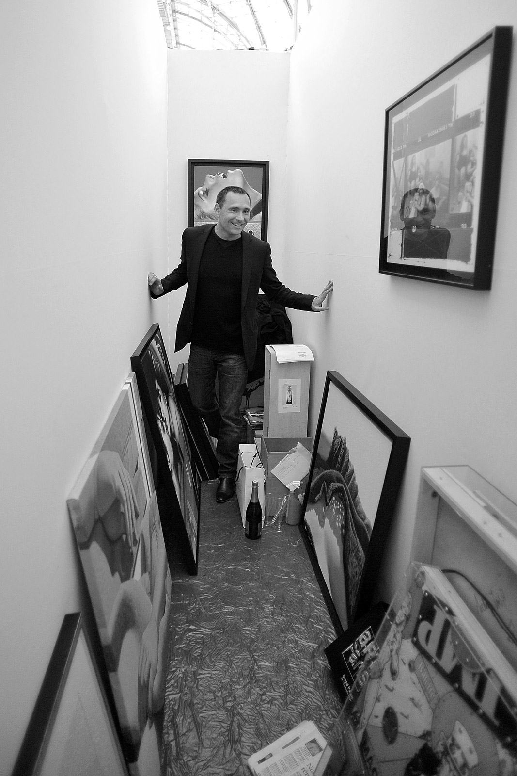 Laurent Strouk, galeriste, 2009