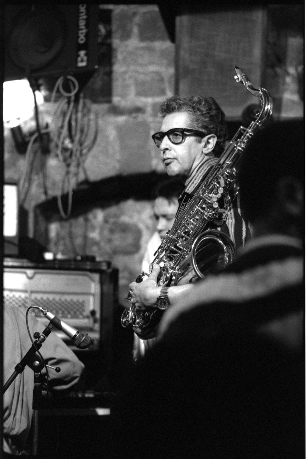 Barney Wilen, saxophoniste, 1990