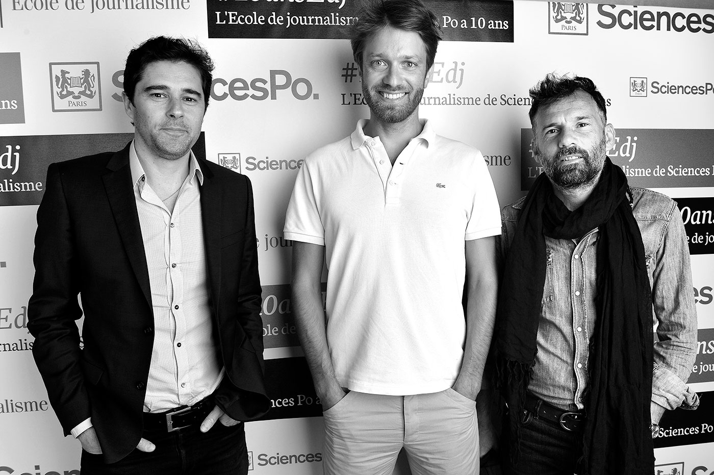 Christophe Koszarek, Antoine Genton et Cyril Salvador