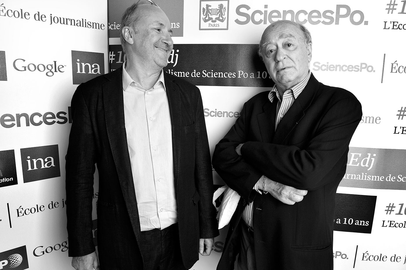 Patrice Trapier et Georges Wolinski